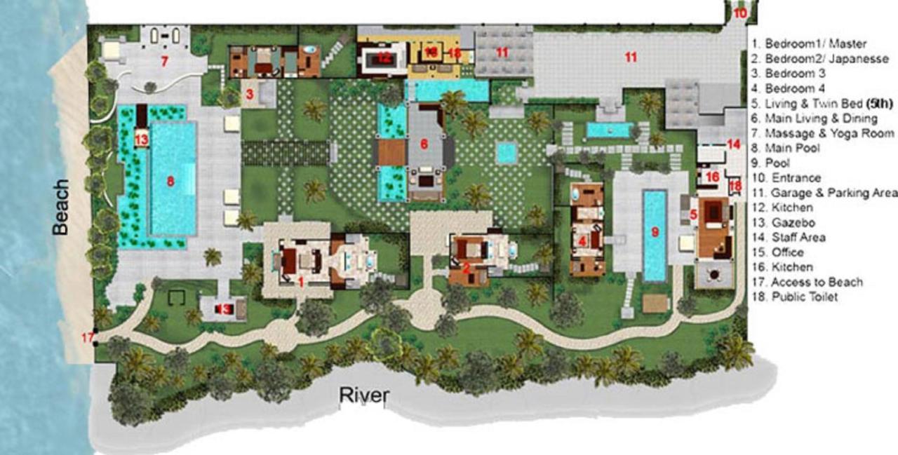 Villa Teresa Canggu  Ngoại thất bức ảnh